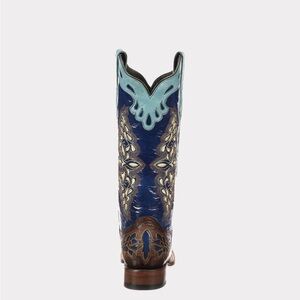 Ariat Blue and Turquoise Western Boots